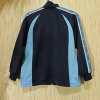 Gambar jaket Adidas original warna hitam mix biru Ld 100 panjang 59 dari Yumrais undefined 4 Tokopedia