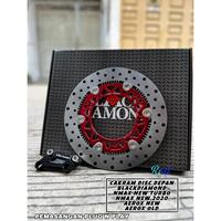 Gambar Black Diamond - Disc Brake 260mm Nmax New Turbo Nmax New 2020 Aerox New Aerox Old Floating Piringan Cakram - Merah, Nmax New Turbo dari MG OllStore undefined 3 Tokopedia