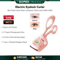 Gambar BOMIDI  Electric Eyelash Curler EC02 Penjepit Bulu Mata Elektrik USB - Merah Muda dari BOMIDI.Indonesia undefined 1 Tokopedia