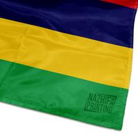 Gambar Nazhifa Printing - Bendera Mauritius, Flag, Bendera Negara Dunia, Ukuran Kecil Besar Bahan Satin Peles, Bisa di cuci, Warna Cerah, Tahan Pudar, Berkualitas - 36x54cm kecil dari Nazhifa printing undefined 5 Tokopedia