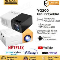 Gambar READY!! MANU Mini Proyektor YG300 Mini Portable Proyektor Home Theater Cinema Media Player lumens Proyektor Infokus Multimedia International Pocket Projector dengan PC Laptop USB/SD/AV/HDMI Input untuk TV Video Game Film Party Home Entertainment - Yellow dari GUBUG TEKNICAL undefined 1 Tokopedia