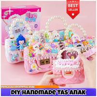 Gambar DIY TAS ANAK Handmade Tas Jelly Anak Prakarya Membuat Tas Art Craft / Mainan Edukasi Anak DIY Menempel / Tas Selempang Jelly Sling Bag Anak Perempuan / Handbag Jelly Silikon Rubber Little Pony Unicorn Kuda Poni - Princess dari Aswany Store undefined 1 Tokopedia
