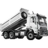 Gambar DOUBLE E HOBBY Simulation Plastic Open-door Cockpit Car Shell Set for 1/14 Tamiya RC Dump Truck VOLVO FMX Car Accessories dari FastGary undefined 5 Tokopedia