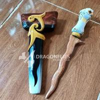 Gambar PROMO MAINAN KERIS UPIN IPIN SIAMANG TUNGGAL HANDMADE dari Bonekastore1 undefined 4 Tokopedia