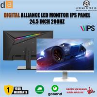Gambar DIGITAL ALLIANCE LED MONITOR IPS PANEL 24.5 INCH 200HZ BLACK/WHITE - Hitam dari LEGEND.ELTRO.ID undefined 1 Tokopedia