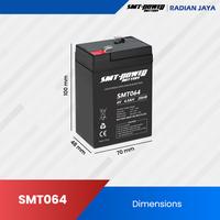 Gambar BATTERY LAMPU EMERGENCY / AKI KERING EMERGENCY LAMP SMT 6V 4,5AH dari RADIAN JAYA undefined 5 Tokopedia
