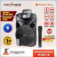Gambar READY Advance Speaker Portable H801N Gratis Mic Wireless Garansi Resmi 1 tahun dari GARDA ELECTRIKAL undefined 2 Tokopedia