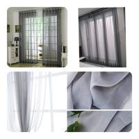 Gambar vitrase gorden premium warna abu Tirai lapisan hordeng jendela dan Pintu Lebar 1 meter - Abu Cantolan, L.100 x T.400 dari Bandung Vareasi undefined 4 Tokopedia