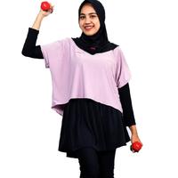 Gambar setelan olahraga croptop legging rok 3 in 1 - sage, 3 in 1xxl dari Gie store_NEW undefined 2 Tokopedia