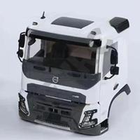 Gambar DOUBLE E HOBBY Simulation Plastic Open-door Cockpit Car Shell Set for 1/14 Tamiya RC Dump Truck VOLVO FMX Car Accessories dari FastGary undefined 3 Tokopedia