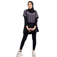 Gambar setelan olahraga croptop legging rok 3 in 1 - sage, 3 in 1xxl dari Gie store_NEW undefined 5 Tokopedia