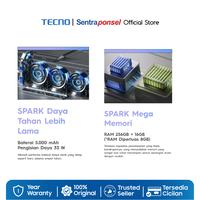Gambar Tecno Spark 30 Pro 8/128GB 8/256GB MediaTek Helio G100 6.78" AMOLED 120Hz 5000mAh Camera 108MP - Garansi Resmi - Obsidian Edge, 8GB/128GB dari sentraponselofficial undefined 4 Tokopedia