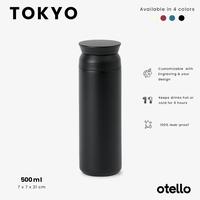 Gambar Grafir Nama | Tokyo Custom Travel Tumbler | Termos Stainless Steel - Hitam, Grafir 2 Sisi dari Otello Studio undefined 2 Tokopedia