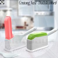 Gambar Tempat Centong Nasi Dengan Tutup(sudah termasuk centong) - Hijau Muda dari Pilar Jaya Housewares undefined 2 Tokopedia
