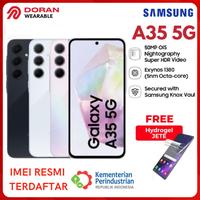 Gambar Samsung Galaxy A35 5G 8/128GB | 8/256GB NFC - Garansi Resmi Samsung 1 Tahun - Lilac, 8/256 dari Doran Wearable Official_NEW undefined 1 Tokopedia