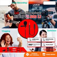 Gambar Microphone Mic Clip On JBC 054 A Jack Audio 3.5mm Vlog Live dari NR Computer undefined 4 Tokopedia