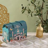 Gambar Box Lebaran isi 6 Toples Kotak 350gr Dus Kue Kering Happy Eid Mubarak Ukuran 24x12x16 cm dari felisita sleonita shop undefined 4 Tokopedia