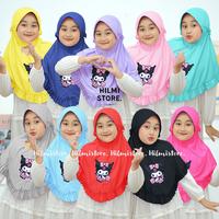 Gambar Jilbab Anak Kuromi Murah Viral Hijab TK Perempuan Karakter Lucu Kerudung Instan Anak Cewek 2-8 Tahun Jersey Bergo Instant Daily Kekinian Terbaru Nyaman dipakai Sekolah Fashion Pakaian Muslim Anak - Hitam dari hilmi store undefined 1 Tokopedia
