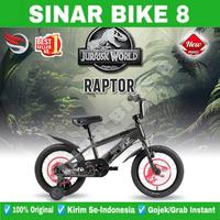 Gambar Sepeda Anak Laki BMX ELEMENT JURASSIC WORLD RAPTOR Ukuran 12 16 18 Inch Usia 2-8 Tahun - 12 Inch dari Sepeda Sinar Bike 8 undefined 1 Tokopedia