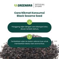Gambar Wijen Hitam 100gr / Black Sesame Seed 100gr dari GREENARA undefined 4 Tokopedia