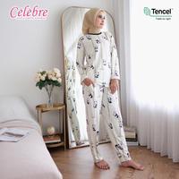 Gambar Piyama Anak & Dewasa 100% TENCEL Micro Modal Panda Cream Terlaris - Dewasa PJG/PJG, M dari Mira Haven undefined 1 Tokopedia