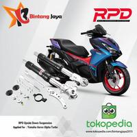Gambar RPD Upside Down Suspension For Yamaha Aerox Alpha Turbo - Shock Depan Aerox Alpha Turbo - Merah dari Bintang Jaya 2015 undefined 4 Tokopedia