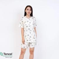 Gambar [READY] SHORT SET ADULTS - TENCEL SET WILD ZEBRA dari Anggun Bahagia Indonesia undefined 1 Tokopedia
