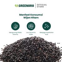 Gambar Wijen Hitam 100gr / Black Sesame Seed 100gr dari GREENARA undefined 3 Tokopedia