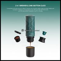 Gambar Outin Nano Portable Espresso Coffee Maker Machine Electric | Alat Pembuat Kopi Espresso Terlaris - Teal dari GADING MARKET 2 undefined 4 Tokopedia