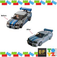Gambar Lego Part Tambahan 76917 - Speed Champions 2 Fast 2 Furious Nissan Skyline GT-R (R34) dari Brickz Project undefined 4 Tokopedia