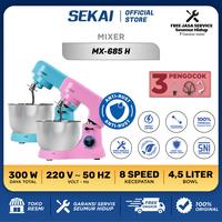 Gambar SEKAI Stand Mixer 4.5 Liter Pengaduk Adonan Kue - MX 685 - Biru Muda dari SEKAI HOME ELECTRONICS undefined 1 Tokopedia