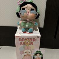 Gambar Pop Mart cry baby crying again vinyl face plush What A Frog dari PrelovedStuffsbyVio undefined 1 Tokopedia