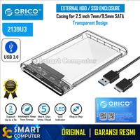 Gambar Casing HDD SSD External USB 3.0 Enclosure Case Hardisk Laptop SATA 2.5" ORICO / VIVAN / RX7 / Hitam / Transparan dari Smart Computer Shop undefined 3 Tokopedia