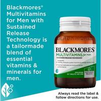 Gambar Blackmores Multivitamin For Men Sustained Release 60 Tablets dari Health Gallery Store undefined 4 Tokopedia