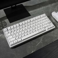 Gambar Keycaps BOW Japanese Root PBT Cherry Profile Keycap Black On White dari HISTORE ID undefined 4 Tokopedia