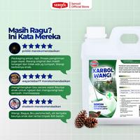 Gambar KLINXY Karbol Pel Lantai Antibacterial Wangi Sereh Lemon 1 Liter dari SEROXIL undefined 4 Tokopedia