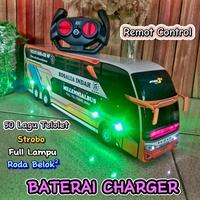 Gambar NEW STOCK MINIATUR BUS TELOLET REMOT STROBO ROSALIA INDAH DOUBLE DECKER GEPREK KODE 555 dari MW dede undefined 3 Tokopedia