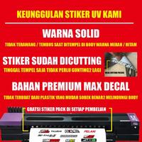 Gambar JOGJA STIKER STRIPING TRANSPARAN AEROX NEW 155 FACELIFT LIS STICKER UV SEMI FULL VARIASI DESAIN MEDUSA MODEL SIMPEL MINIMALIS BAHAN MAX PREMIUM CUSTOME DESAIN BISA Y-AN-1 - 3, TRANSPARAN DOFF dari lostgarage undefined 3 Tokopedia