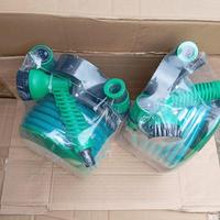 Gambar Selang Air Gulung Taman Set 10 Meter Garden Water Hose Reel Semprotan Air Orange Terbaik 100% Original dari HAGIYrta235 undefined 1 Tokopedia