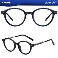 Gambar IOOI Eyewear - Kacamata Metal PC Lensa Anti Radiasi Bluecromic Pria Wanita 8347 Termurah Ready Terbaik - Black Silver, Frame only dari MS_Shops undefined 3 Tokopedia