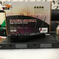 Gambar S AUDIO MW230R-230N MK II - wireless microphone 4 antenna, 2 handheld dari MAESTROMUSIK undefined 1 Tokopedia