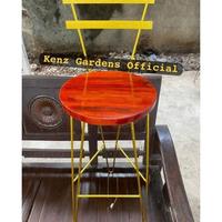 Gambar (JDN) TINGGI 1 METER/KURSI CAFE/KURSI BAR/BANGKU CAFE/BANGKU BAR/KURSI /BANGKU /KURSI LIPAT/BANGKU CAFE INDUSTRIAL.KURSI CAFE INDUSTRIAL - 70 CM, Hitam dari JUDENS STORE undefined 3 Tokopedia