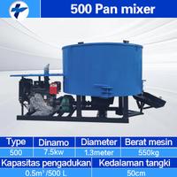 Gambar Pan mixer machine/ mesin mengaduk semen/ mesin mixer concrete FULL READY STOCK - 400 dari Blue island ID undefined 3 Tokopedia