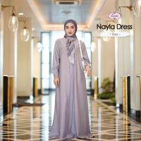 Gambar Gamis Emerald Green Terbaru Polos Series - Maroon, M dari hiba shoba undefined 3 Tokopedia