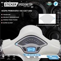 Gambar STICKER ANTIGORES SPEEDOMETER VESPA PRIMAVERA 150 i-get ABS 2023 - Putih dari Ultra Print_NEW undefined 4 Tokopedia