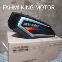 Gambar TANGKI RX KING HITAM ORIGINAL YGP GRES BARU STRIPING HITAM SILVER 2001 dari @fahmi kingmotor undefined 2 Tokopedia