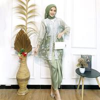 Gambar One Set Wanita Kekinian Maiza Tulle Gardenia Mix Renda Setelan Wanita - Rose, All Size dari Murai Collection undefined 3 Tokopedia