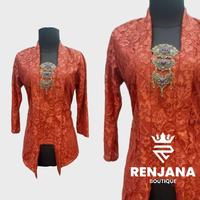 Gambar atasan kebaya brukat modern - Ungu, XL dari Rora DStore undefined 5 Tokopedia
