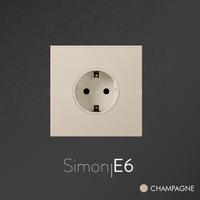 Gambar Simon-E6 Stop Kontak Champagne dari Toko Sebelas Kenari Mas undefined 1 Tokopedia
