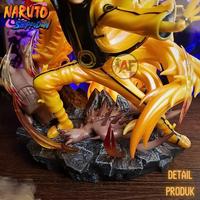 Gambar NEW STOK/ STATUE NARUTO X KURAMA MY STUDIO RECAST LED NON COD dari Levy Market_NEW undefined 3 Tokopedia